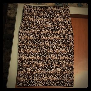 Midi pencil skirt